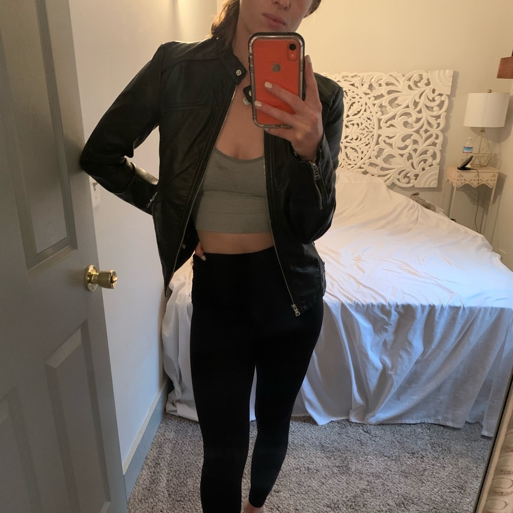 GUESS faux leather jacket